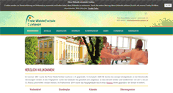 Desktop Screenshot of freie-waldorfschule-cuxhaven.de